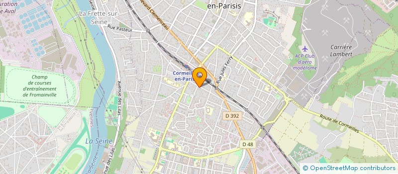 localisation de l'entreprise MONSIEUR ALAIN FEDOROWSKY  CORMEILLES-EN-PARISIS