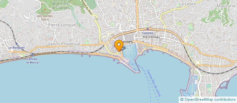 localisation de l'entreprise MONSIEUR ALAIN FENEAU  CANNES
