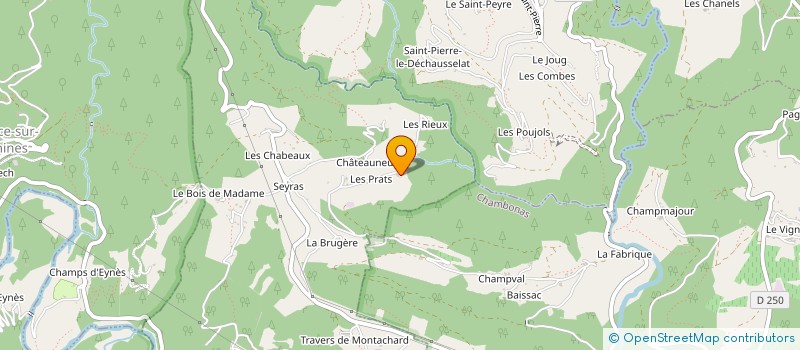 localisation de l'entreprise MONSIEUR ALAIN FERNANDEZ à MALARCE-SUR-LA-THINES
