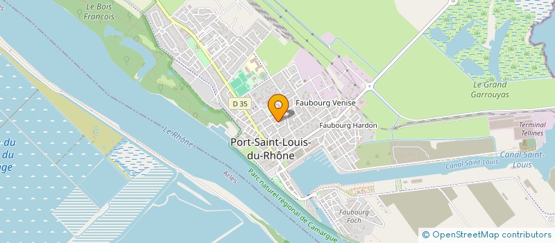 localisation de l'entreprise MONSIEUR ALAIN FERNANDEZ à PORT-SAINT-LOUIS-DU-RHONE