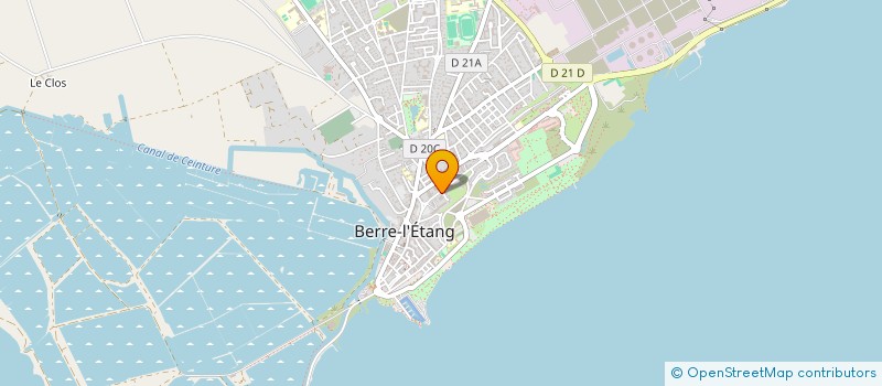 localisation de l'entreprise MONSIEUR ALAIN FERRANTI à BERRE L'ETANG