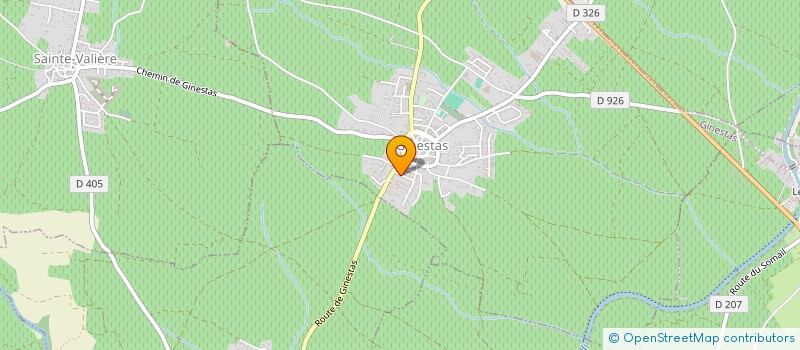 localisation de l'entreprise MONSIEUR ALAIN FERRER  GINESTAS