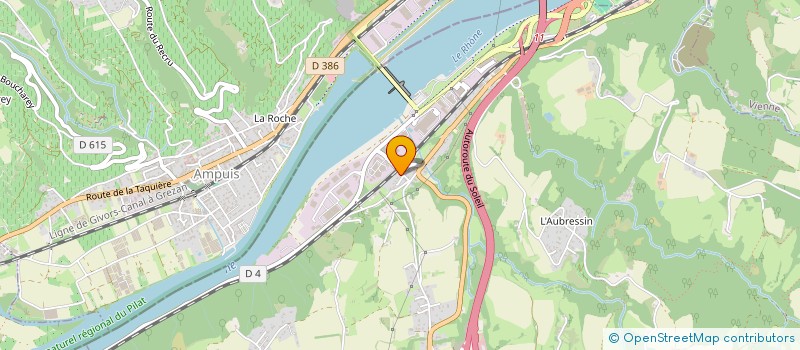 localisation de l'entreprise MONSIEUR ALAIN FERRER  REVENTIN-VAUGRIS