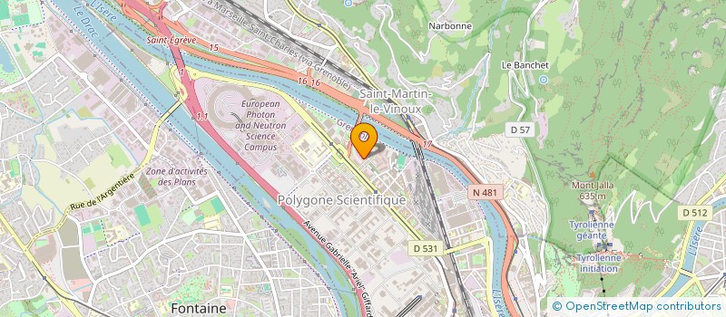 localisation de l'entreprise MONSIEUR ALAIN FESSLER à GRENOBLE