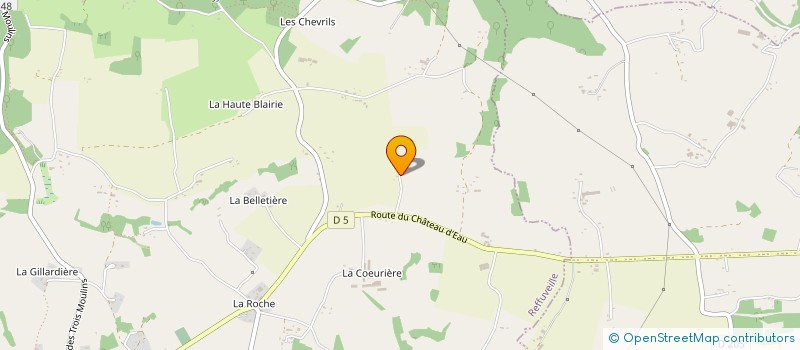 localisation de l'entreprise MONSIEUR ALAIN FESTOC  REFFUVEILLE