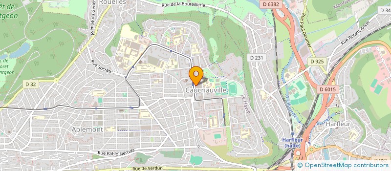 localisation de l'entreprise MONSIEUR ALAIN FEULVARCH à LE HAVRE