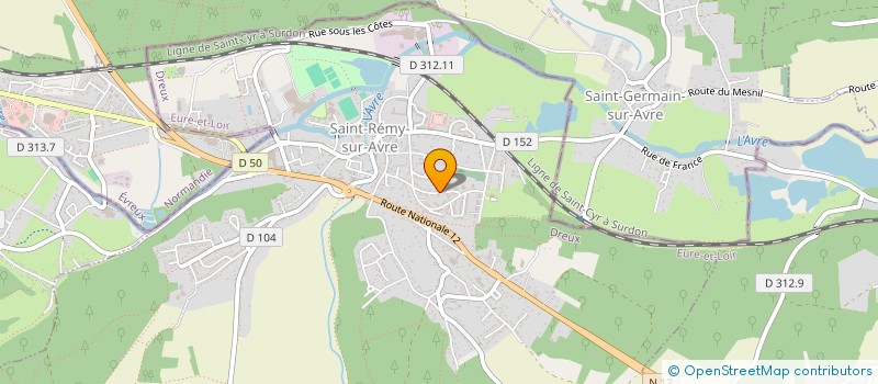 localisation de l'entreprise MONSIEUR ALAIN FILIPPI à SAINT-REMY-SUR-AVRE