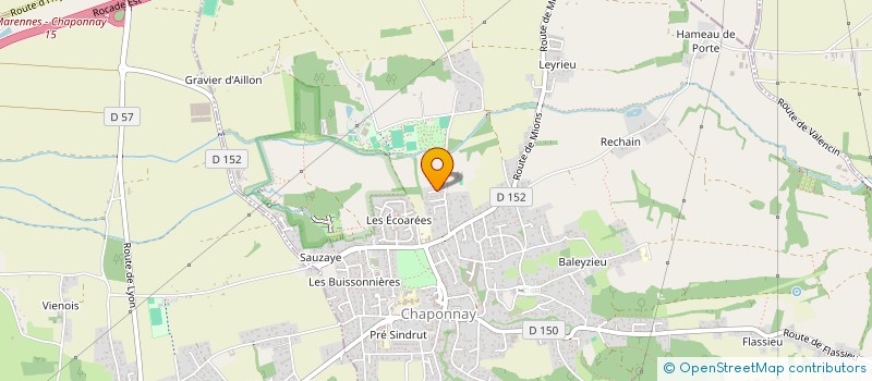 localisation de l'entreprise MONSIEUR ALAIN FILLON  MARENNES