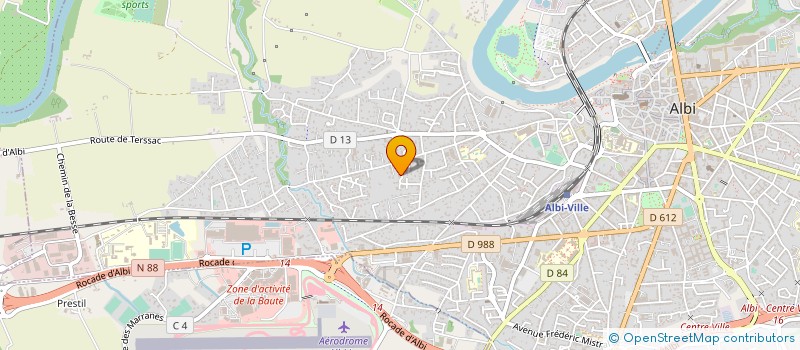 localisation de l'entreprise MONSIEUR ALAIN FILTRI  ALBI