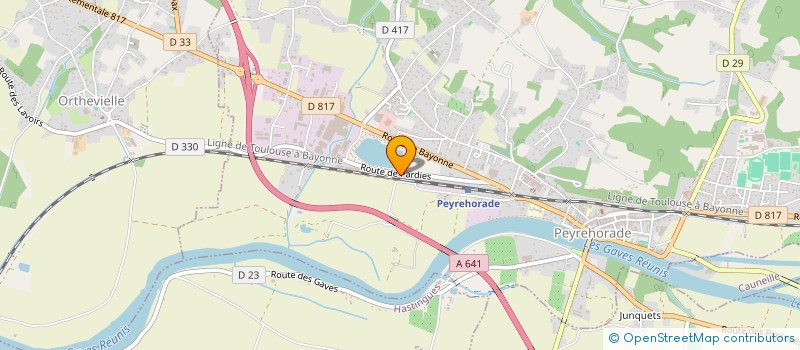 localisation de l'entreprise MONSIEUR ALAIN FISCHER à PEYREHORADE