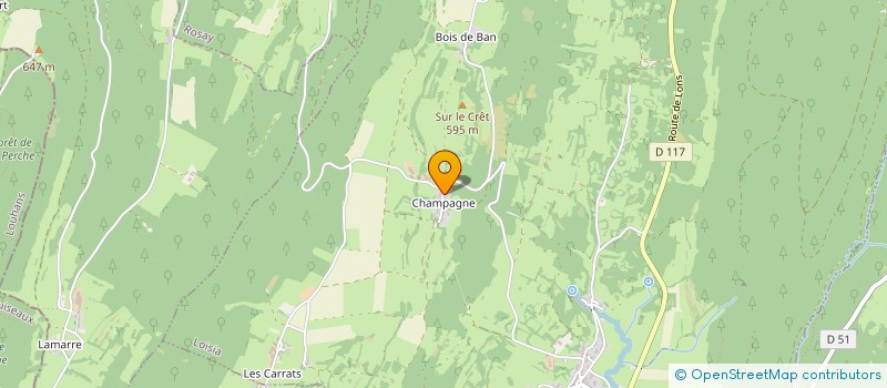 localisation de l'entreprise MONSIEUR ALAIN FISCHER  LOISIA