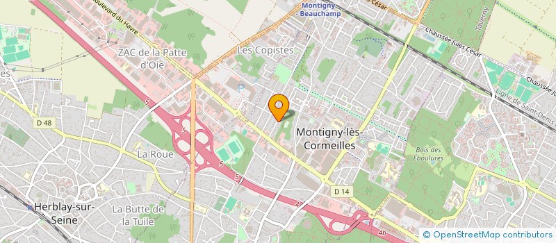 localisation de l'entreprise MONSIEUR ALAIN FITUSSI à MONTIGNY-LES-CORMEILLES