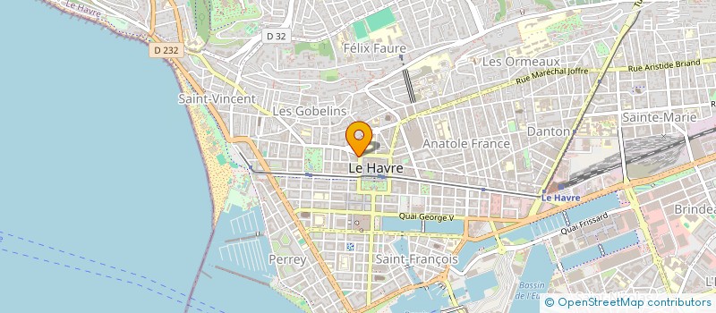 localisation de l'entreprise MONSIEUR ALAIN FOLLET à LE HAVRE