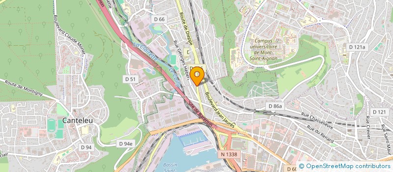 localisation de l'entreprise MONSIEUR ALAIN FOLLIOT à ROUEN