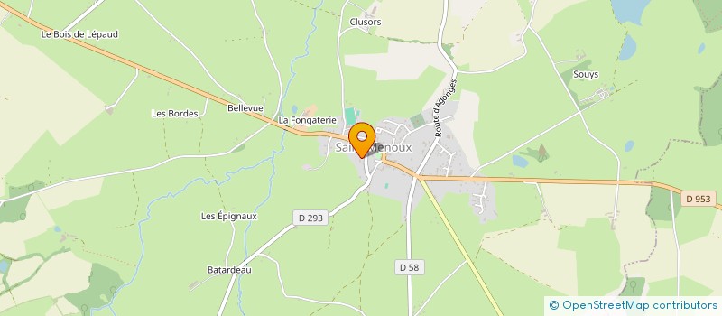 localisation de l'entreprise MONSIEUR ALAIN FONDARD à SOUVIGNY