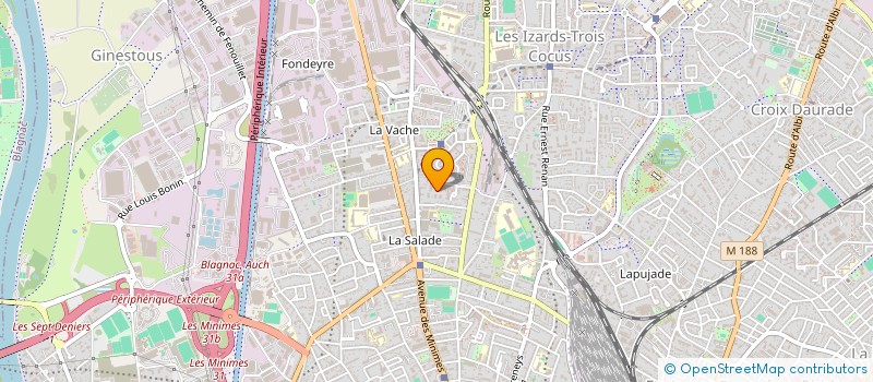 localisation de l'entreprise MONSIEUR ALAIN FONT-AREU à TOULOUSE