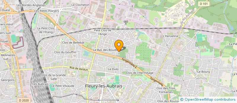 localisation de l'entreprise MONSIEUR ALAIN FONTAINE à FLEURY-LES-AUBRAIS