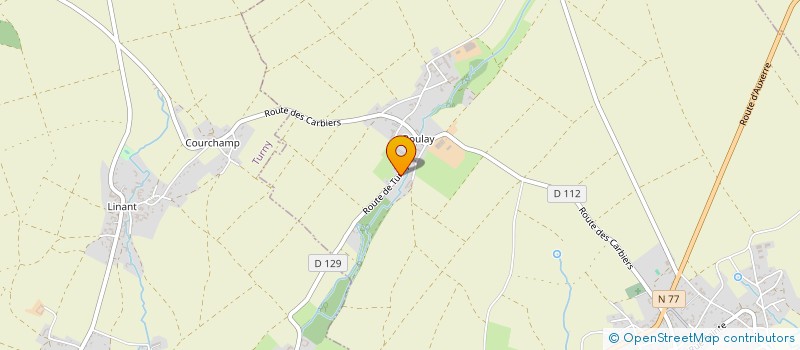 localisation de l'entreprise MONSIEUR ALAIN FONTAINE  NEUVY-SAUTOUR