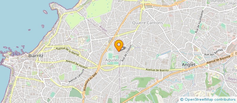 localisation de l'entreprise MONSIEUR ALAIN FONTAN à BIARRITZ