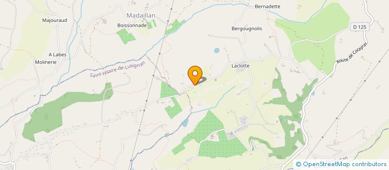 localisation de l'entreprise MONSIEUR ALAIN FONVIEILLE  MONTPEZAT