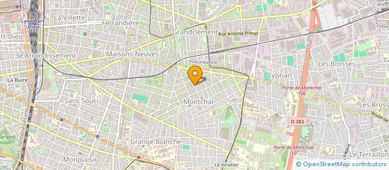 localisation de l'entreprise MONSIEUR ALAIN FORGE  LYON