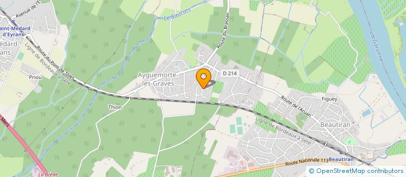 localisation de l'entreprise MONSIEUR ALAIN FORT  ISLE-SAINT-GEORGES