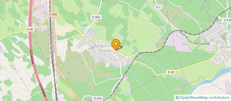 localisation de l'entreprise MONSIEUR ALAIN FORT  BANYULS-DELS-ASPRES