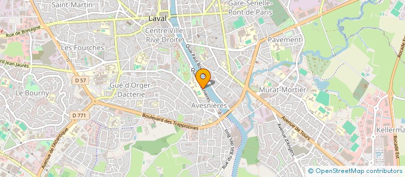localisation de l'entreprise MONSIEUR ALAIN FORTIN à LAVAL