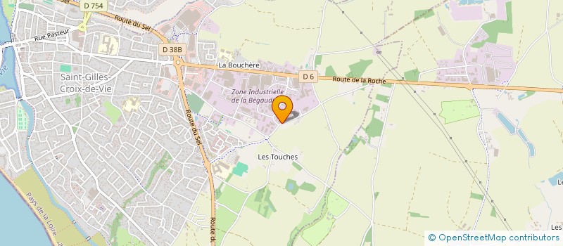 localisation de l'entreprise MONSIEUR ALAIN FOSSET à SAINT-GILLES-CROIX-DE-VIE