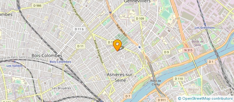 localisation de l'entreprise MONSIEUR ALAIN FOUGNOT à ASNIERES-SUR-SEINE