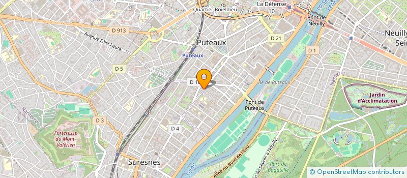 localisation de l'entreprise MONSIEUR ALAIN FOUIN à SURESNES