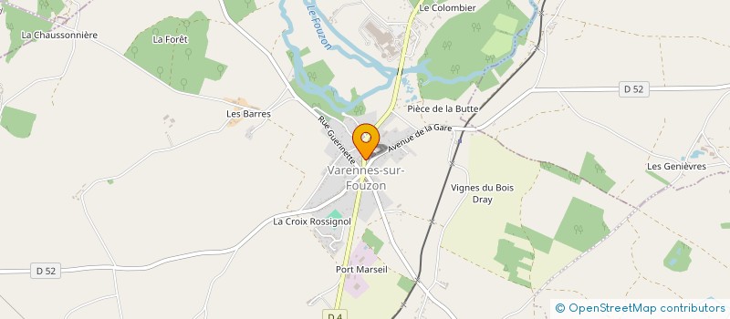 localisation de l'entreprise MONSIEUR ALAIN FOULEAU à VAL-FOUZON