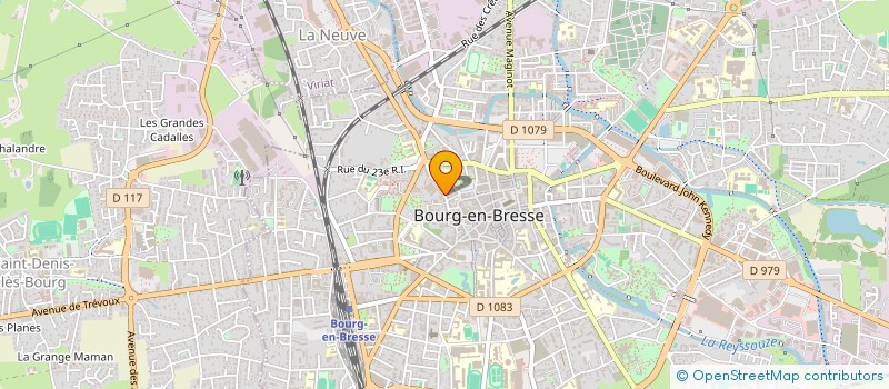 localisation de l'entreprise MONSIEUR ALAIN FOURNET à BOURG-EN-BRESSE