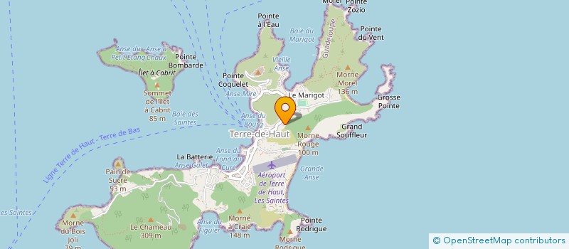 localisation de l'entreprise MONSIEUR ALAIN FOY à TERRE-DE-HAUT