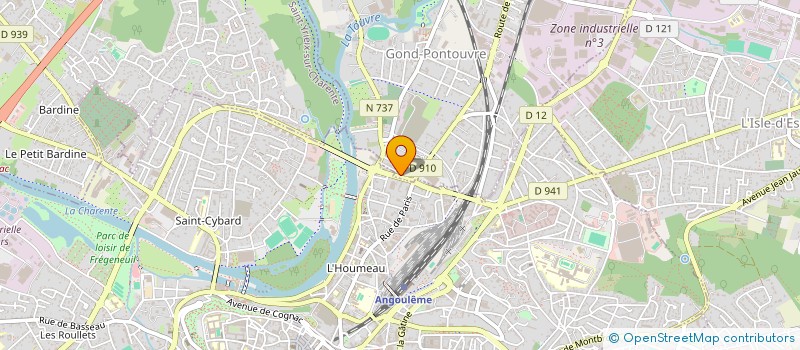 localisation de l'entreprise MONSIEUR ALAIN FRANCOIS  GOND-PONTOUVRE