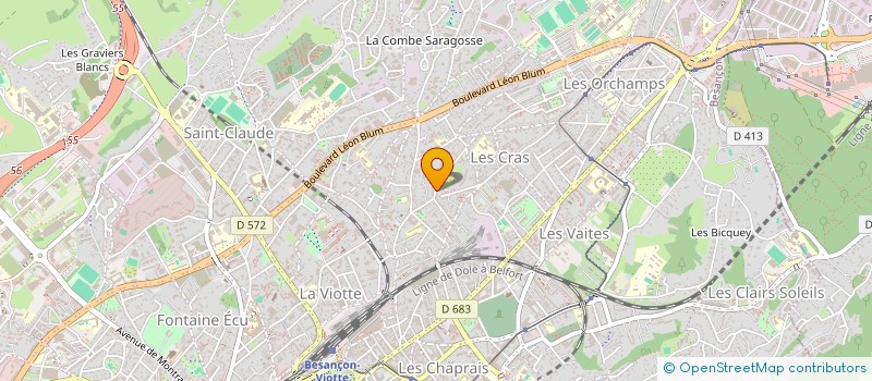 localisation de l'entreprise MONSIEUR ALAIN FRANZI à BESANCON