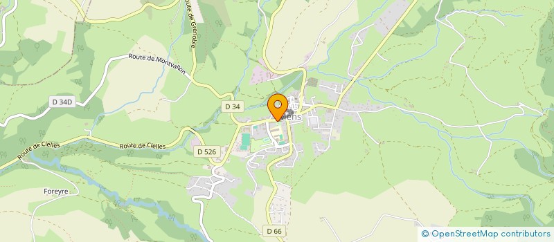 localisation de l'entreprise MONSIEUR ALAIN FRAZIER  MENS