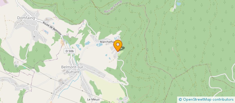 localisation de l'entreprise MONSIEUR ALAIN FREDRIC  BELMONT-SUR-BUTTANT