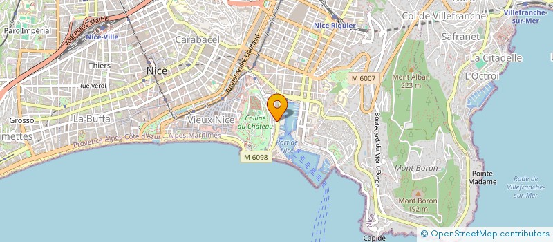 localisation de l'entreprise MONSIEUR ALAIN FREIXE à NICE