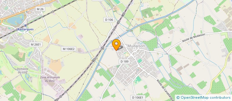 localisation de l'entreprise MONSIEUR ALAIN FUENTES à MUDAISON
