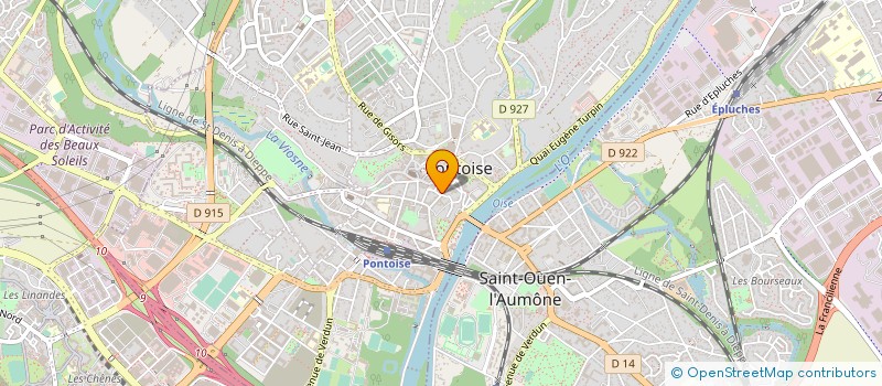 localisation de l'entreprise MONSIEUR ALAIN FUTRE  PONTOISE