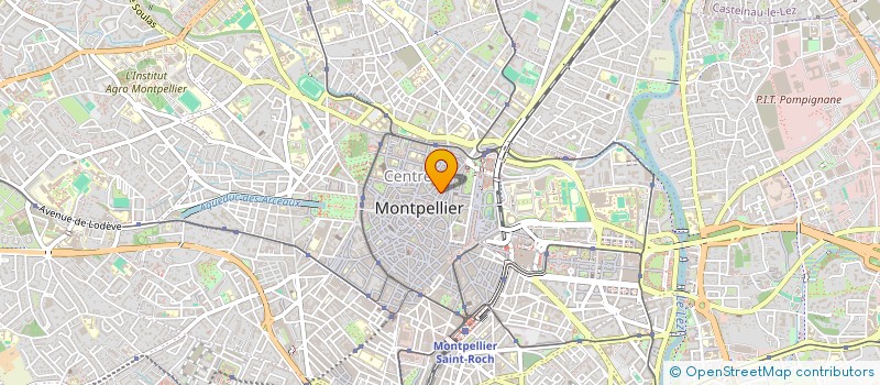 localisation de l'entreprise MONSIEUR ALAIN GABELLIER  MONTPELLIER