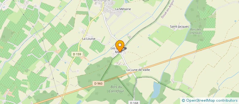 localisation de l'entreprise MONSIEUR ALAIN GABILLARD à LYS-HAUT-LAYON