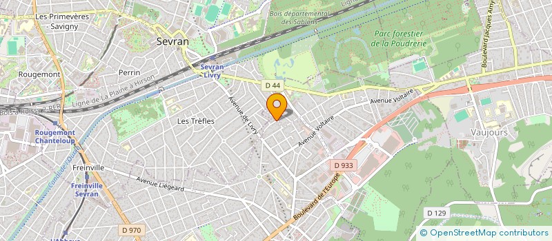 localisation de l'entreprise MONSIEUR ALAIN GADAYAN à LIVRY-GARGAN