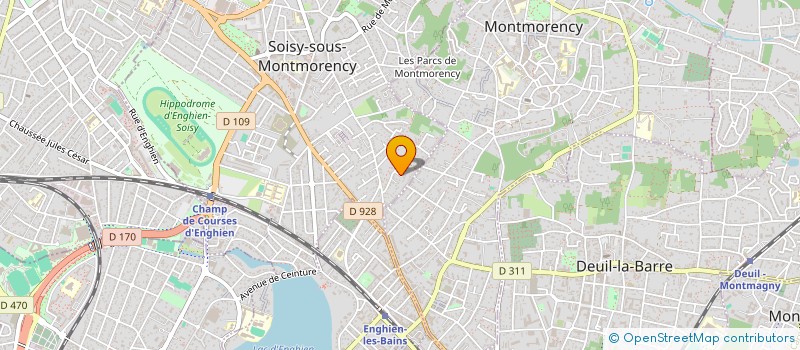 localisation de l'entreprise MONSIEUR ALAIN GAETA  SOISY-SOUS-MONTMORENCY