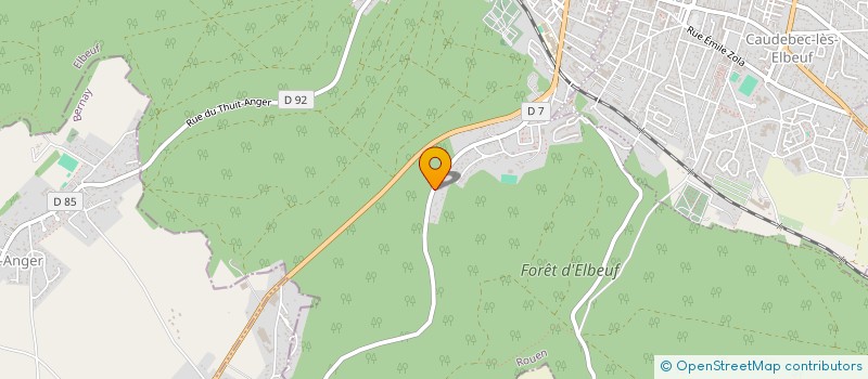 localisation de l'entreprise MONSIEUR ALAIN GALLAND  ELBEUF