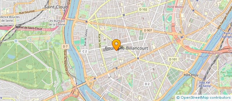 localisation de l'entreprise MONSIEUR ALAIN GALLICIERE à BOULOGNE-BILLANCOURT