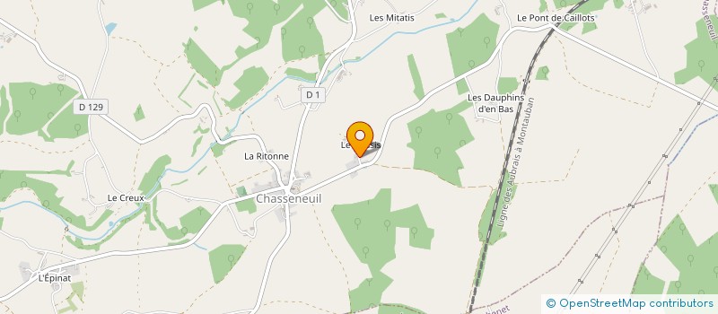 localisation de l'entreprise MONSIEUR ALAIN GALLIENNE à CHITRAY