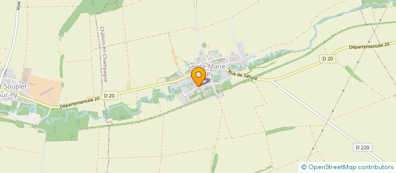 localisation de l'entreprise MONSIEUR ALAIN GALLOIS  SAINTE-MARIE-A-PY