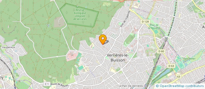 localisation de l'entreprise MONSIEUR ALAIN GANDON  VERRIERES-LE-BUISSON